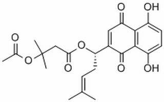 β-乙酰氧基異戊酰阿卡寧